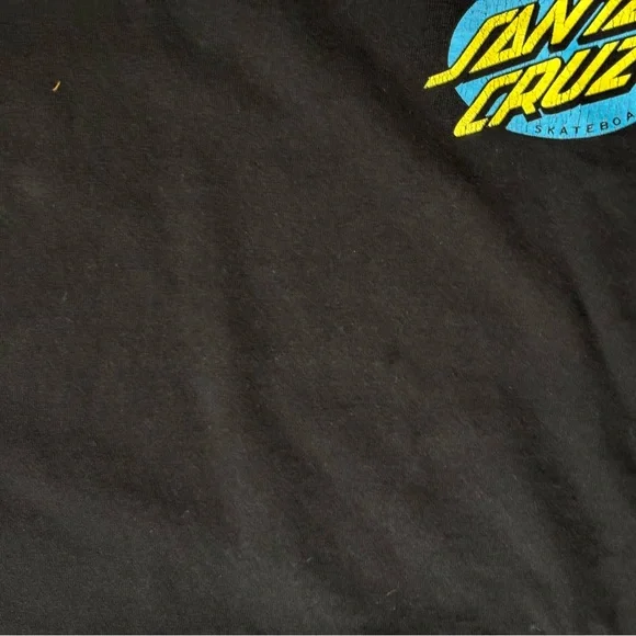 Vintage Santa Cruz Skateboards Long Sleeve Shirt XXL Sleeve Hit 90s SEE PHOTOS - Picture 8 of 11